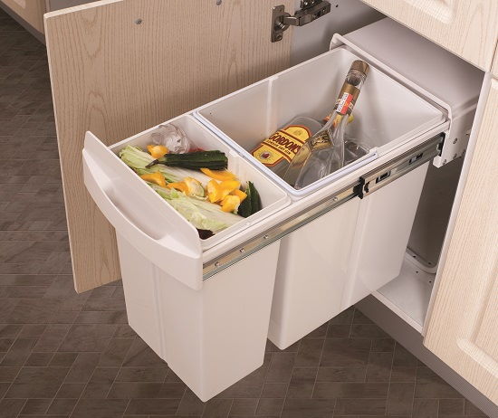 Corner on sale cupboard bin