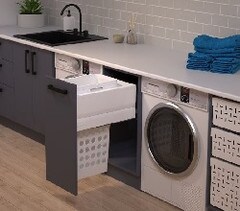 Designer Series Laundry Basket Pull Out 400mm 250x220.jpg