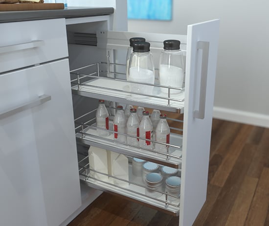 Pull out pantry 200mm deals