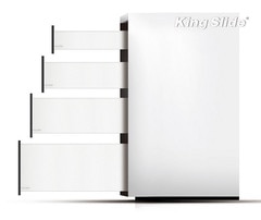 Kingslide Simlead Drawer Panel Size in White Kingslide Simlead Drawer Panel Size in White