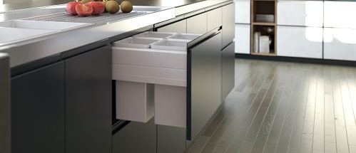 Tanova Pull Out Kitchen Bins Home Storage Solutions Fit Nz