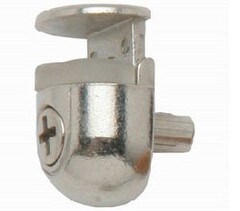 Basic Shelf Support Nickel Finish