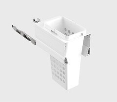 Systems for 350mm Cabinets - 1x36L Plastic Hamper 250x220.jpg